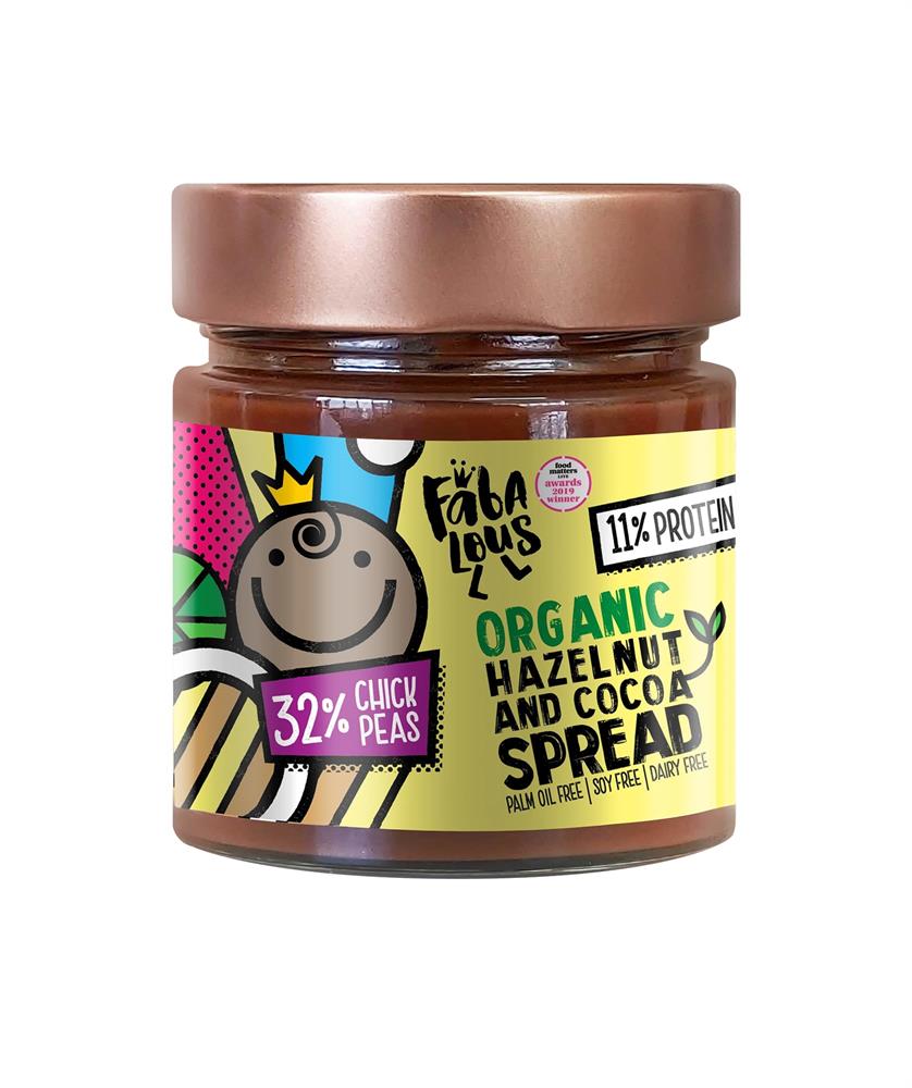 Hazelnut Cocoa Chickpea Spread