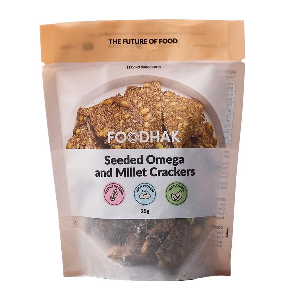 Mini Seeded OmegaMillet Cracke (Pack of 2)