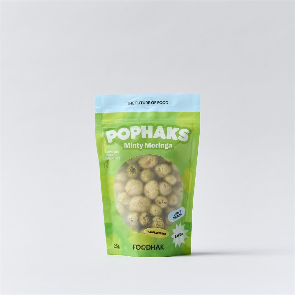 Minty Moringa Pophaks 25g