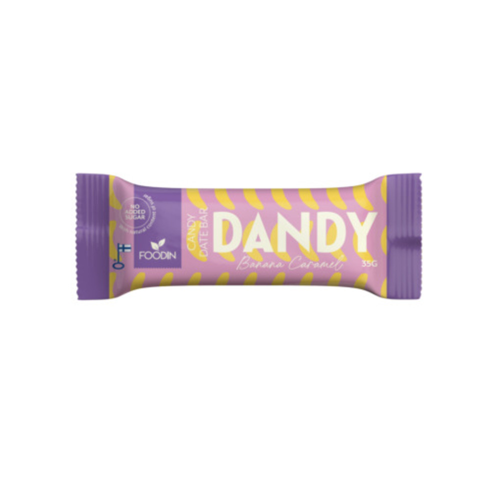 Dandy Candy Date Bar Banana (Pack of 18)