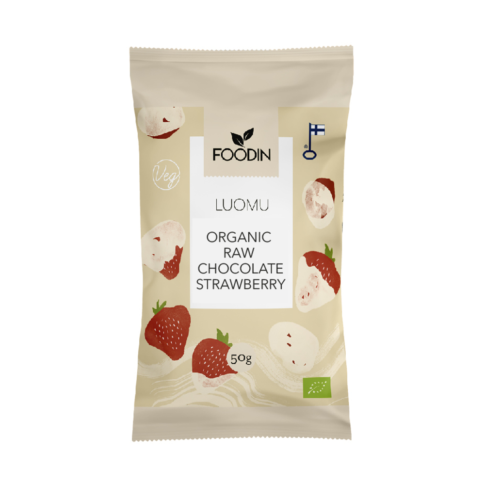 Organic Raw White Strawberry (Pack of 4)