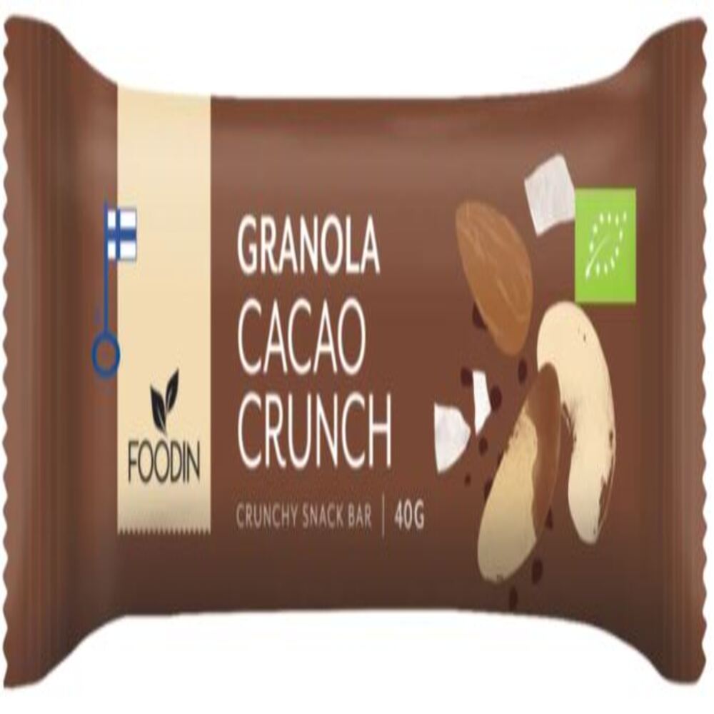 Granola Bar Cacao Crunch Org