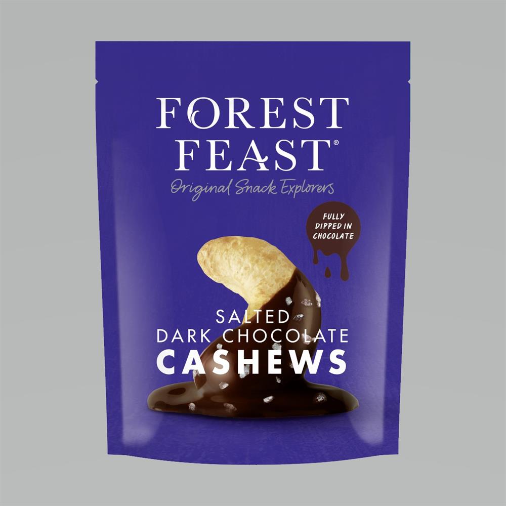 Salted Dark Choc Cashews (Pack of 2)