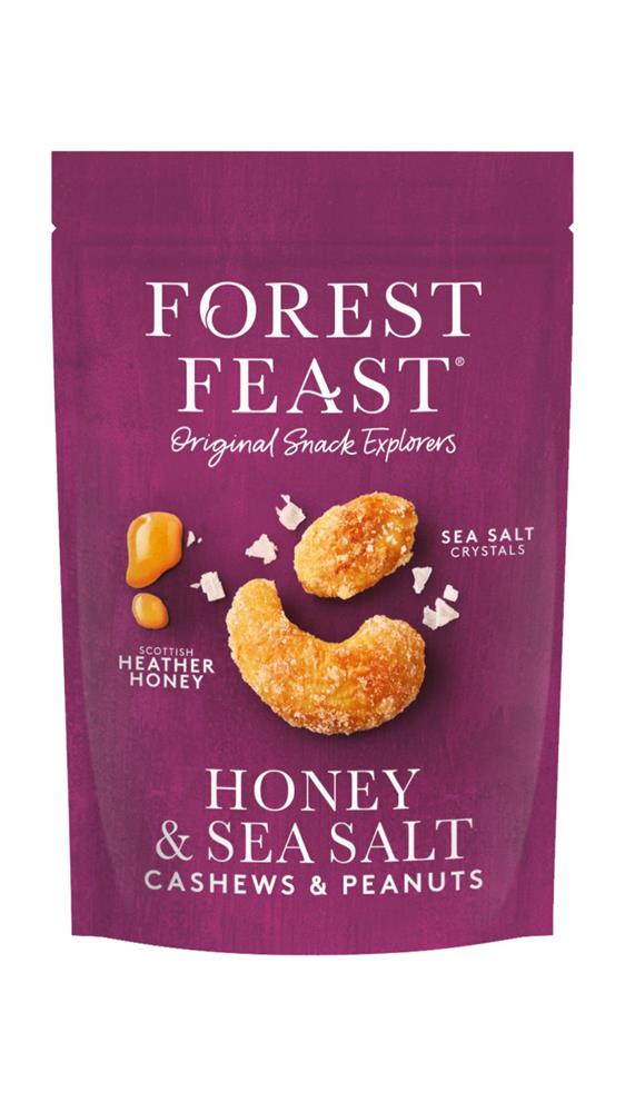 Honey & Sea Salt Cashews & Peanuts 120g