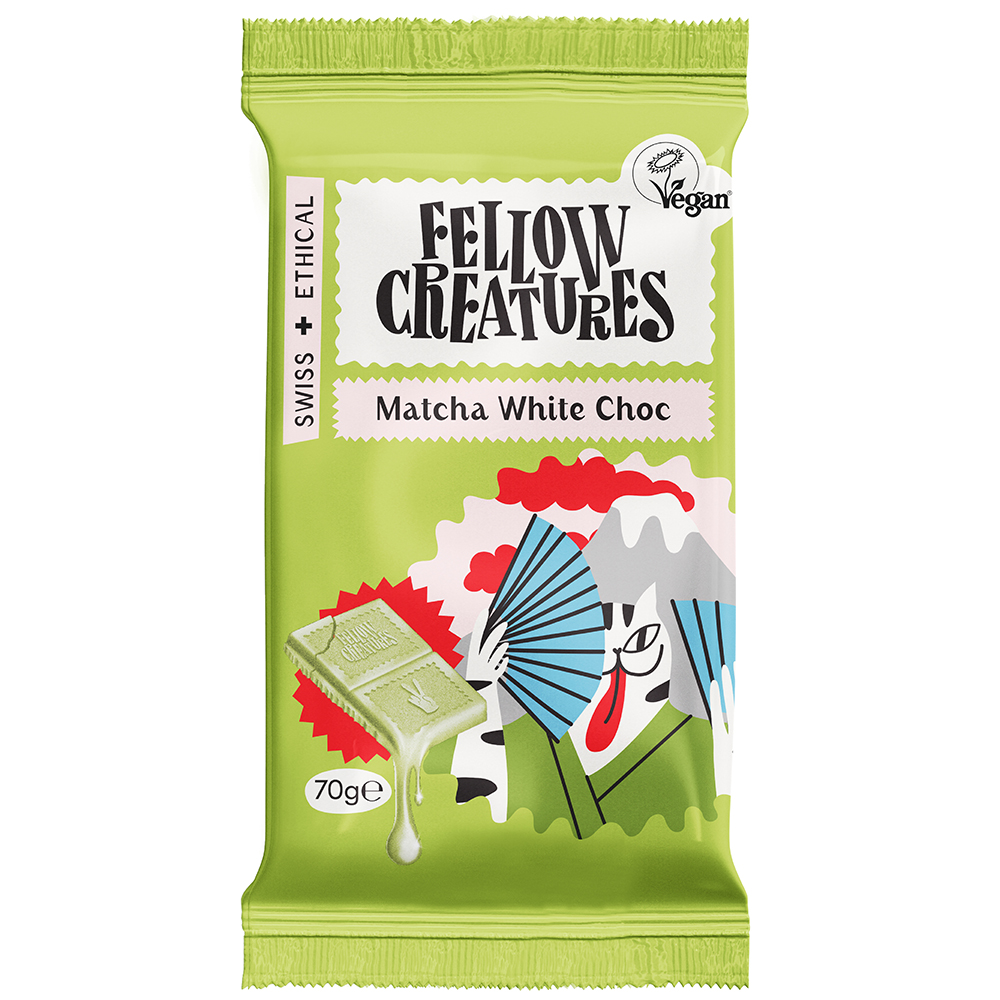 Matcha White Organic Chocolate (Pack of 5)