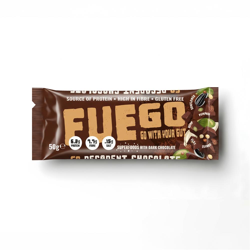 Chocolate Superfood Fibre Bar (Pack of 16)