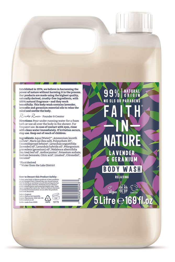 Lavender & Geranium Body Wash