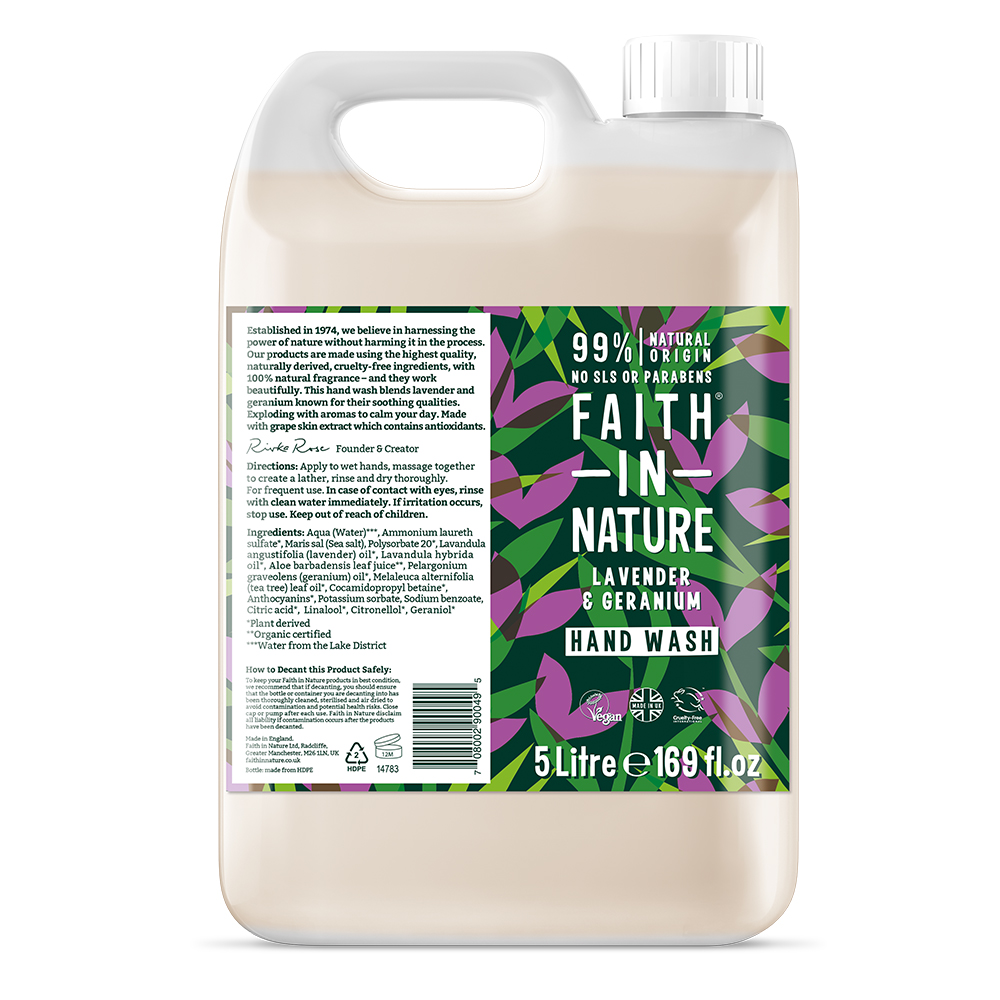 Lavender & Geranium Hand BULK