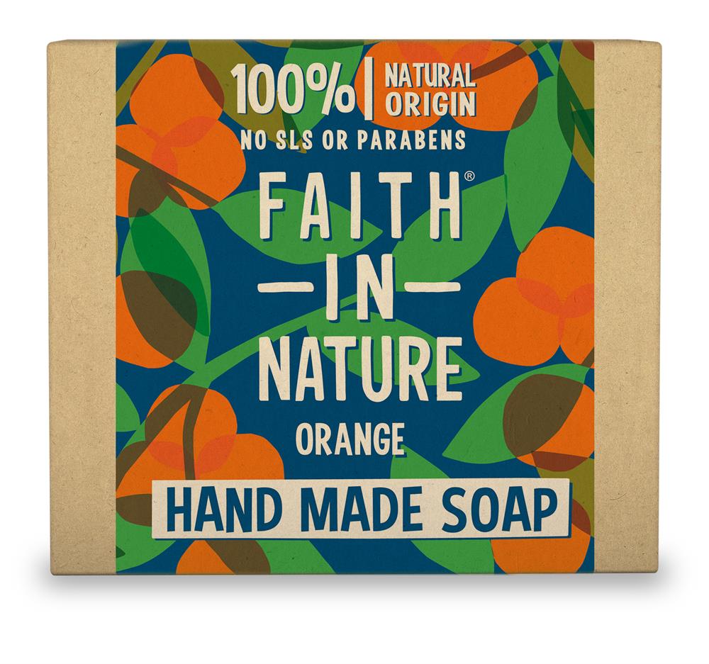 Orange Pure Veg Soap