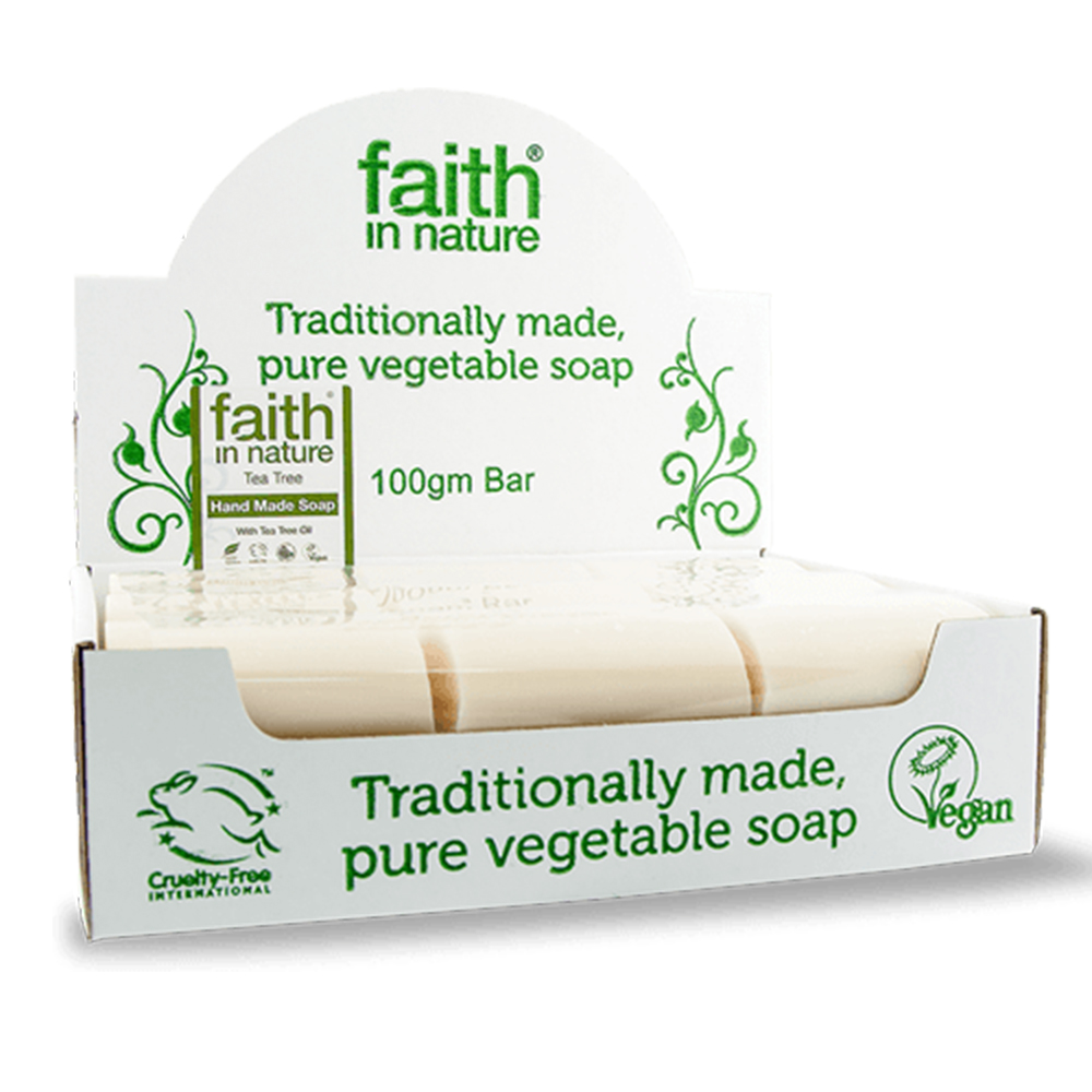 Tea Tree Soap Unwrapped box