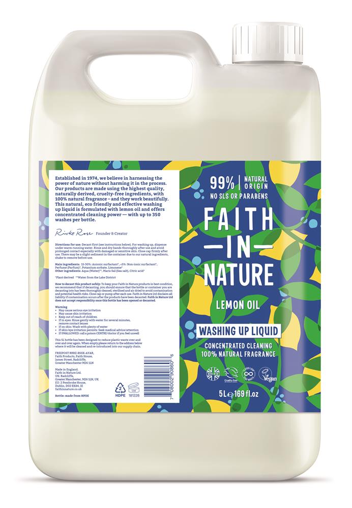 Lemon Washing Up Liquid