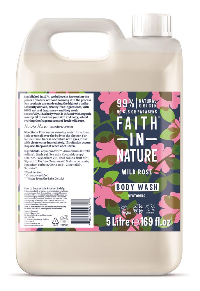 Wild Rose Body Wash 5L
