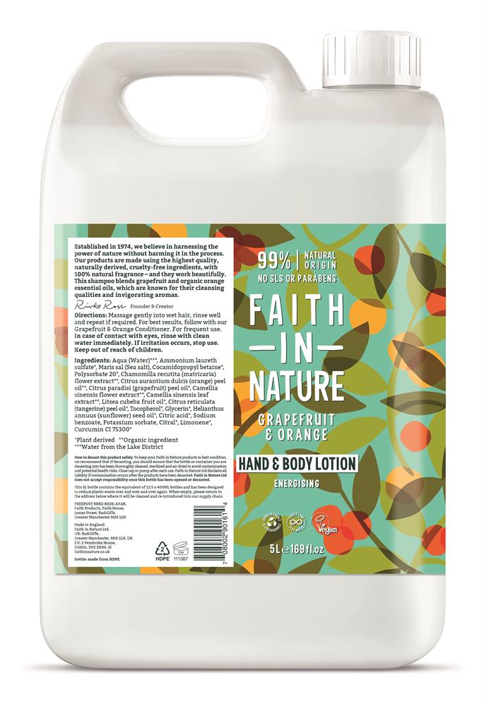 Grapefruit & Orange Lotion 5l
