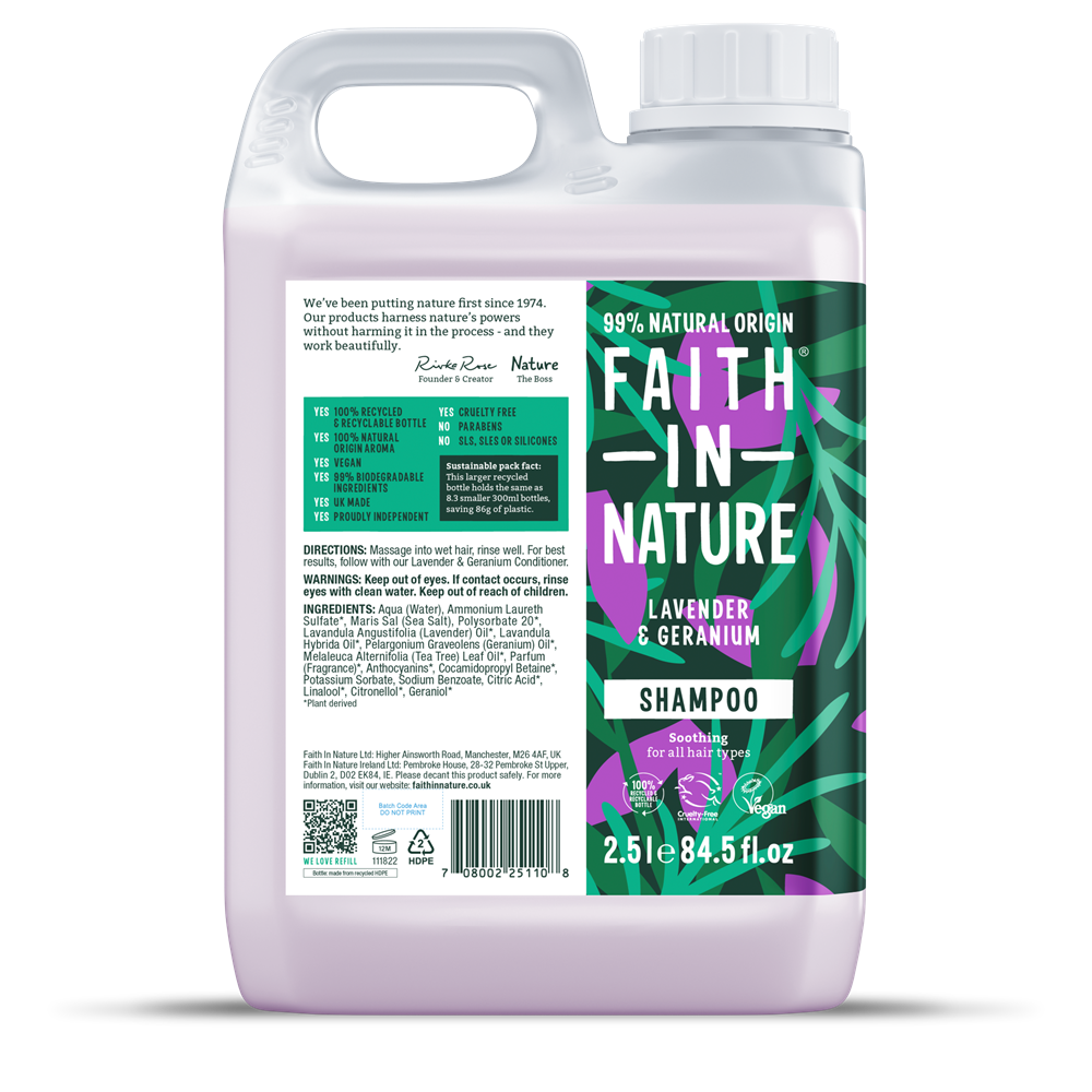 Lavender & Geranium Shampoo