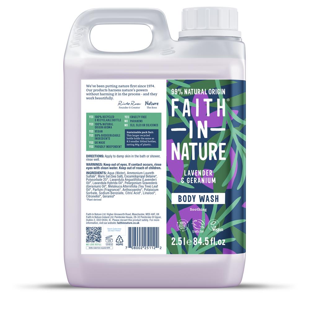 Lavender & Geranium Body Wash