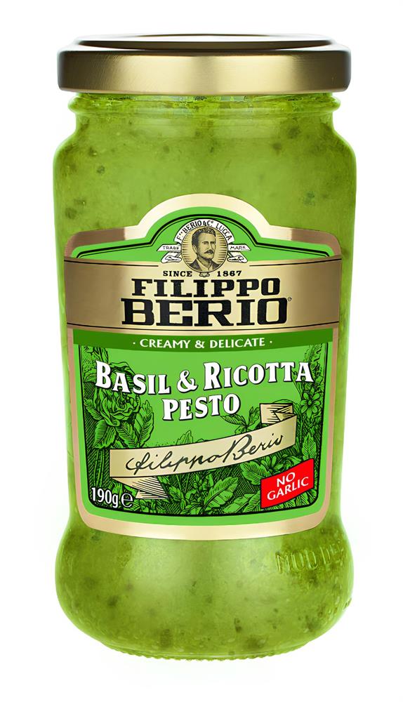 Basil and Ricotta Pesto Sauce (Pack of 2)