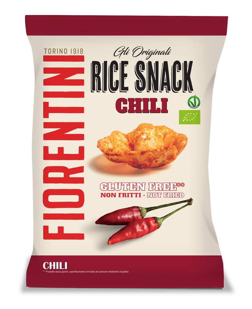 Organic Rice Snack Chilli (Pack of 4)