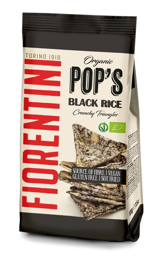 Organic POPS Black Rice Crisp (Pack of 2)