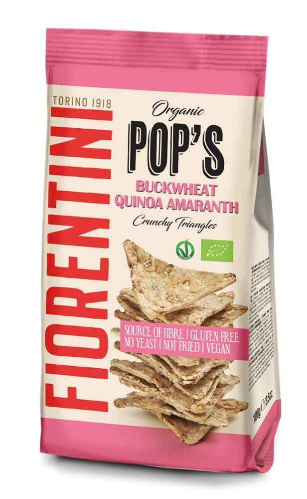Organic POPS Buckwheat Crisp (Pack of 2)
