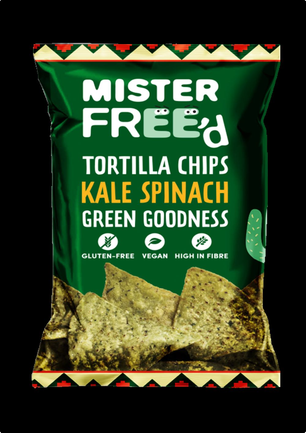 Tortilla Chips with Kale (Pack of 12)