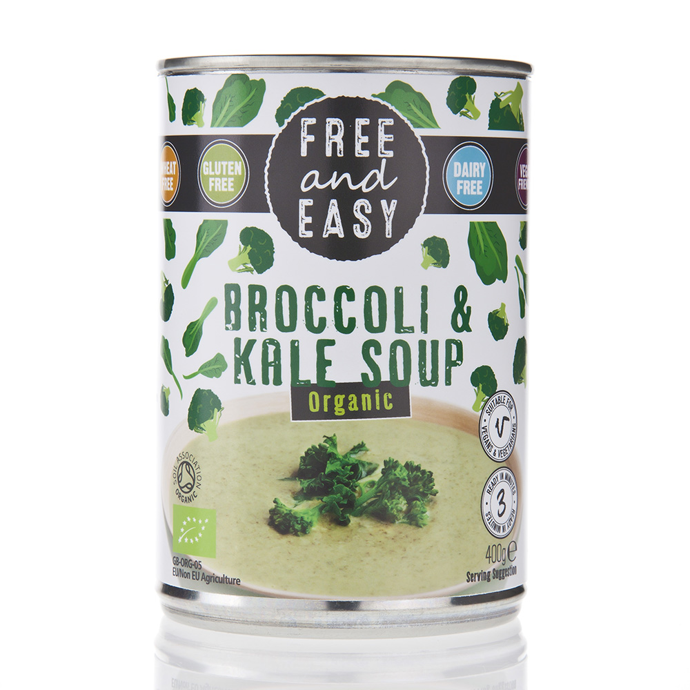 Organic Broccoli & Kale Soup (Pack of 2)