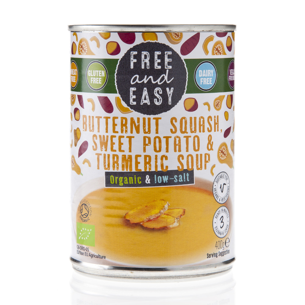 Low Salt Butternut Squash Soup (Pack of 2)