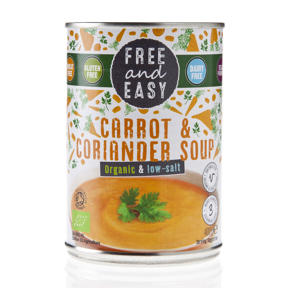Low Salt Carrot & Coriander (Pack of 2)