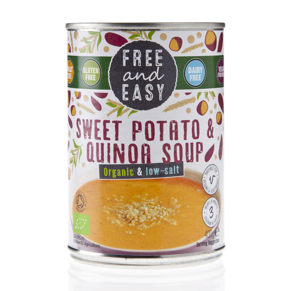 Sweet Potato & Quinoa Soup (Pack of 2)