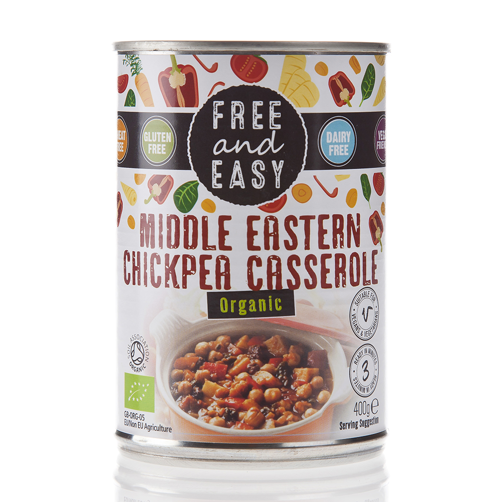 Middle Eastern Chickpea casser