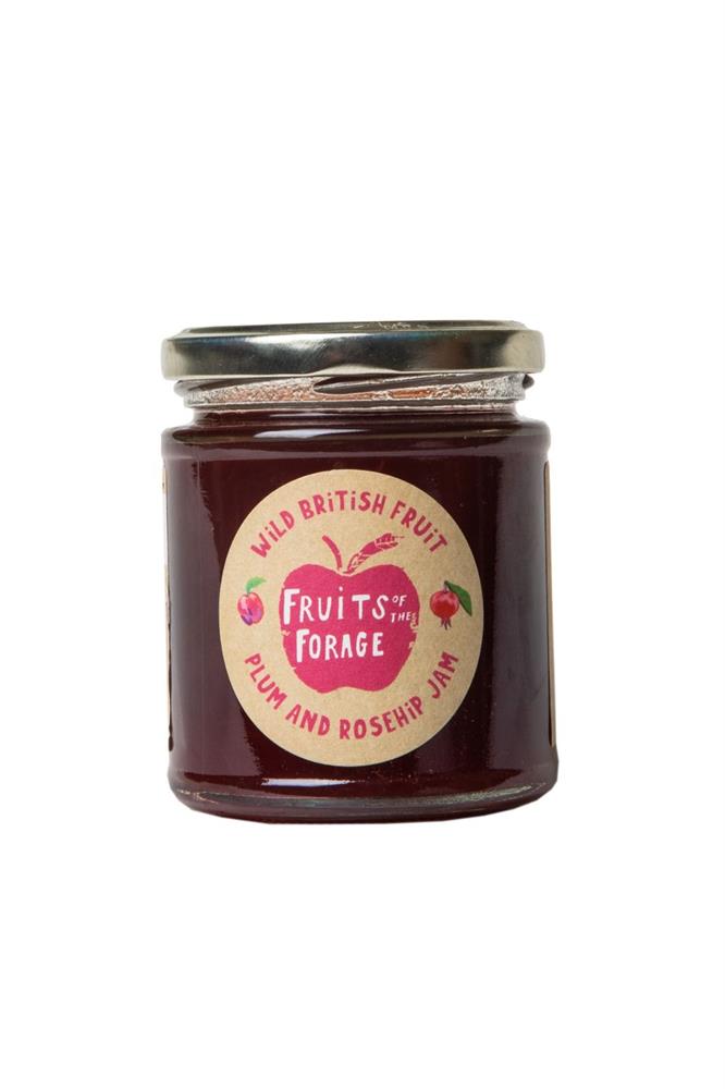 Plum Jam with Wild Rosehips (Pack of 2)