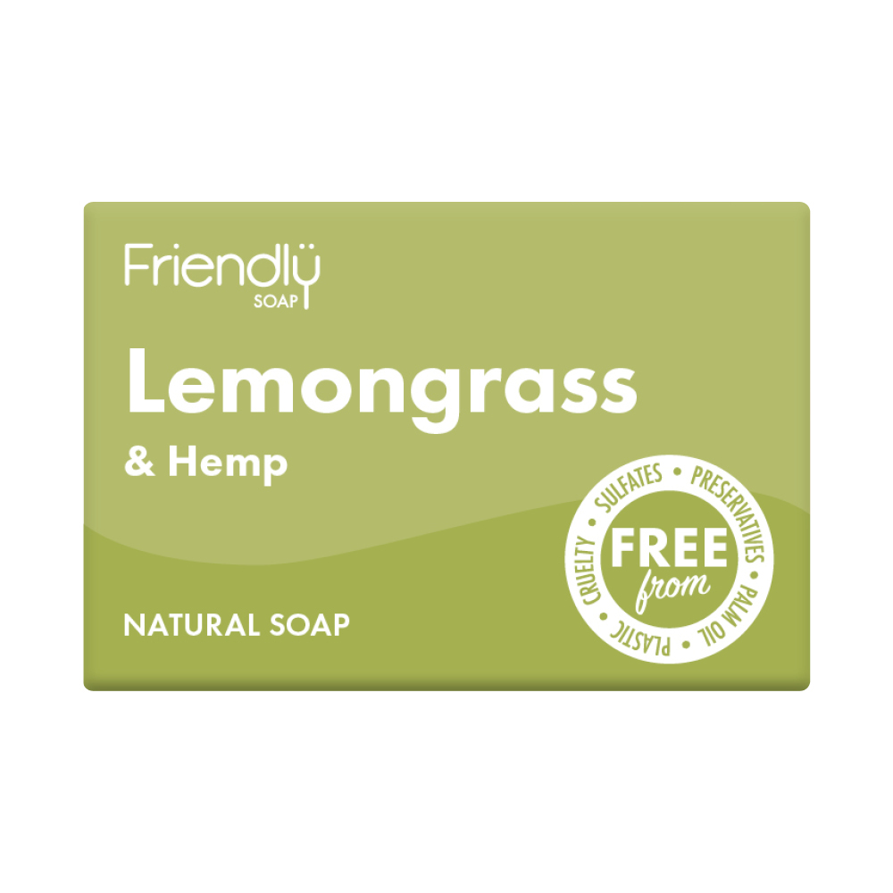 Natural Lemongrass & Hemp Soap