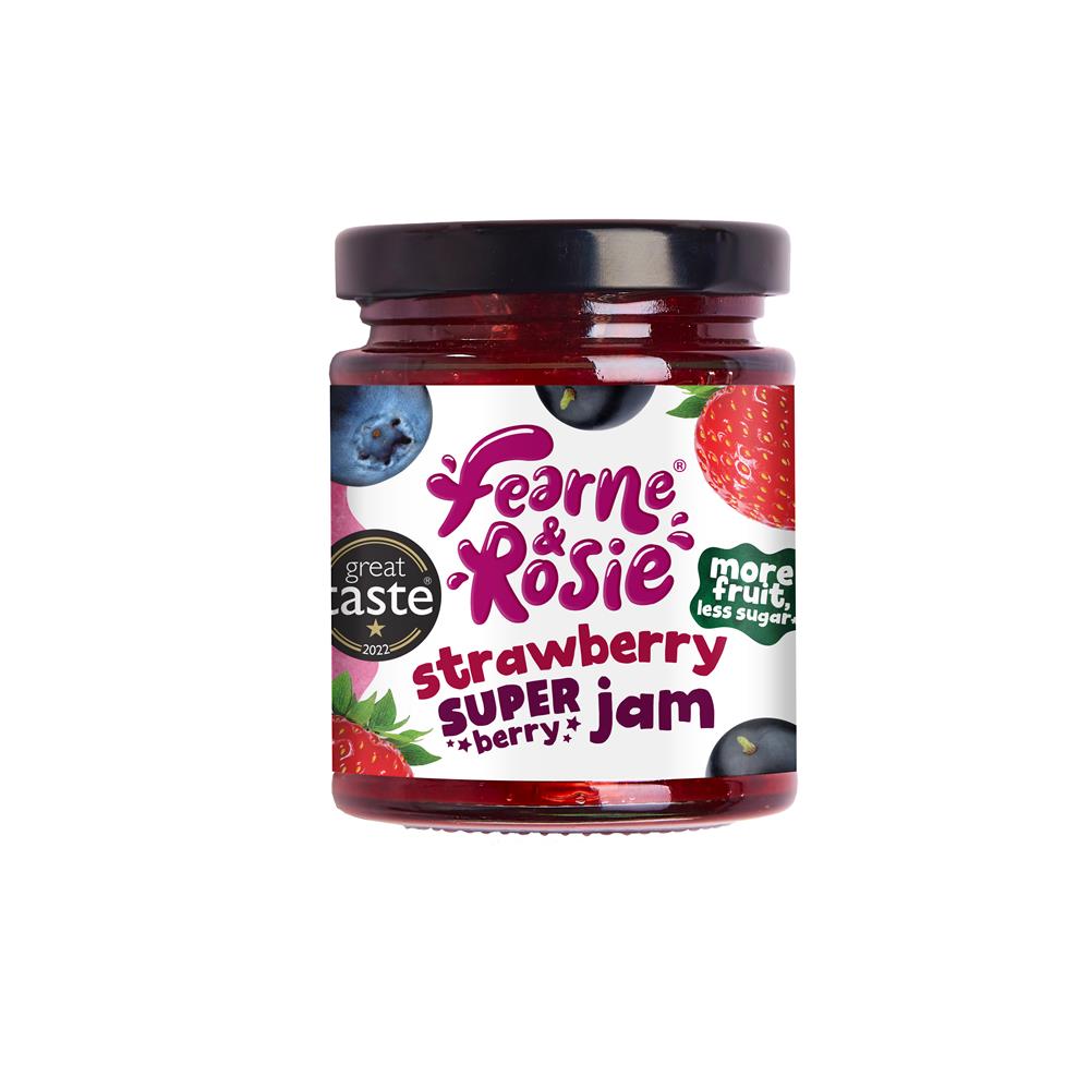 Fearne & Rosie Reduced Sugar Superberry Jam 310g