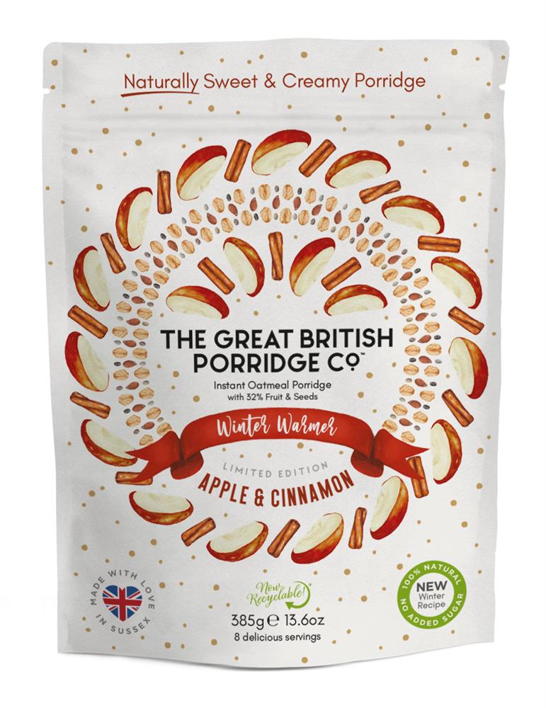 Apple & Cinnamon Porridge (Pack of 2)