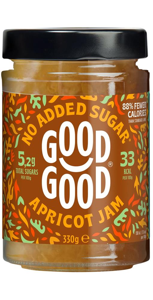 Apricot Jam 330g - No Added Sugar