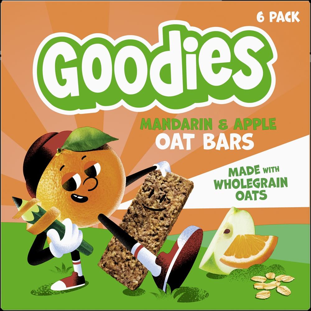 Mandarin & Apple Oat Bars