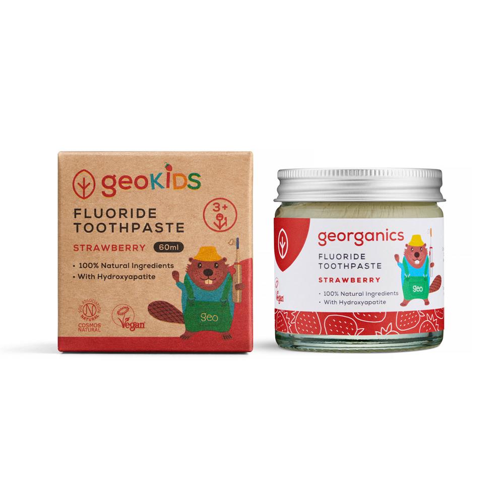 Fluoride Toothpaste for Kids Strawberry