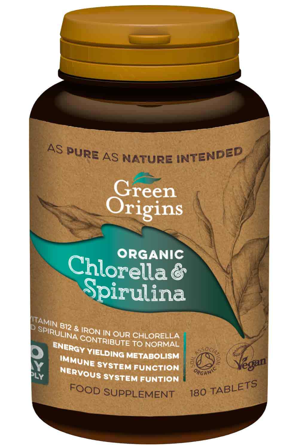 Organic Chlorella & Spirulina
