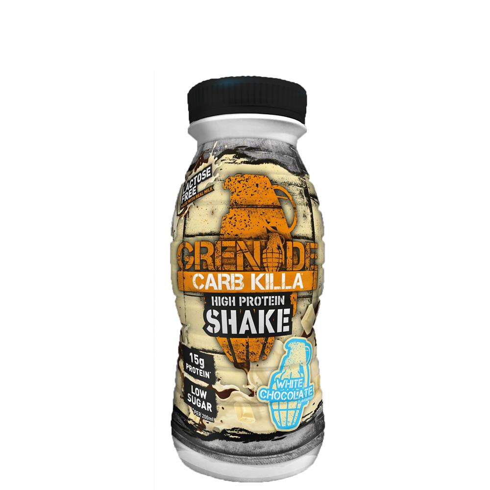 Carb Killa Shake White Choc (Pack of 8)