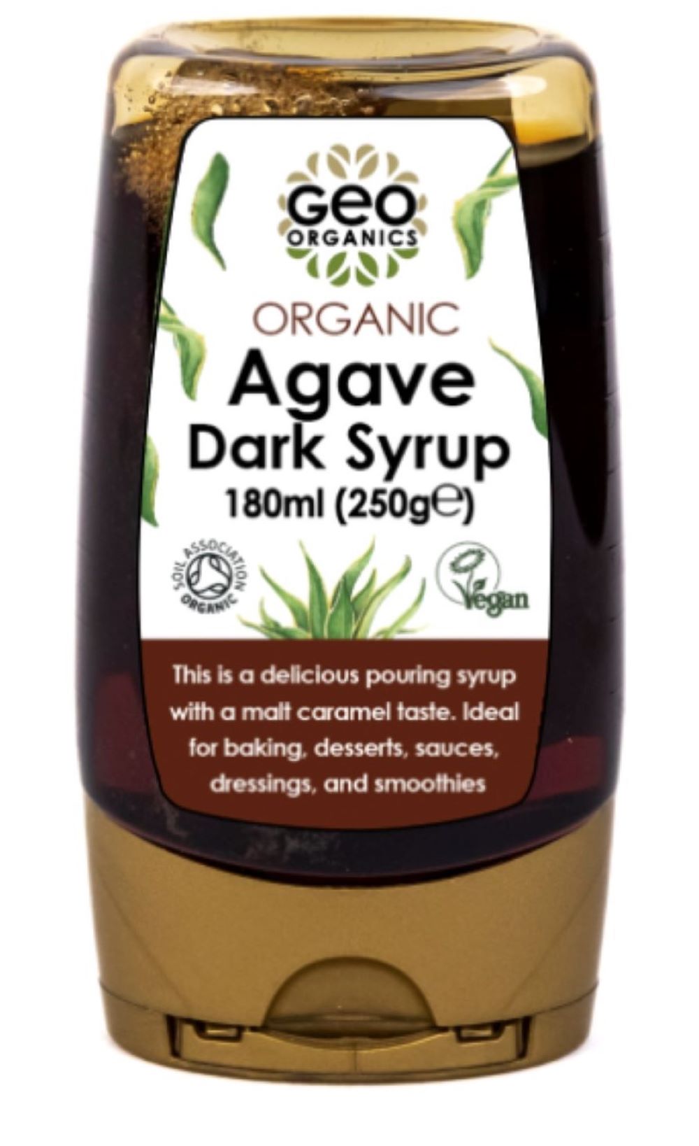 Organic Agave Dark Syrup 180ml