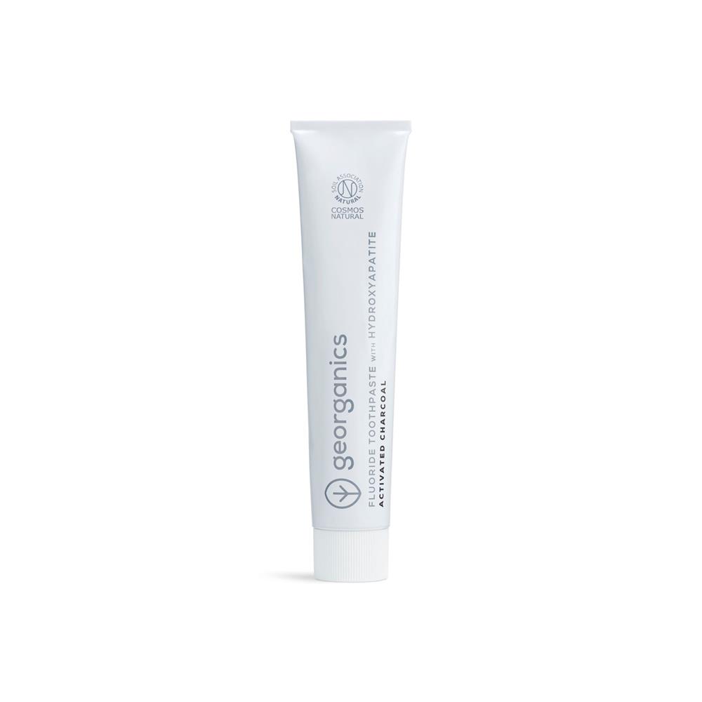 Toothpaste with Hydroxyapatite - Charcoal - with Fluoride