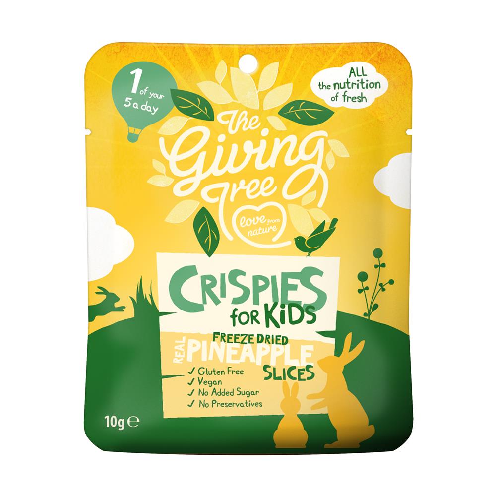 Freeze Dried Crispies for Kids Pineapple 10g