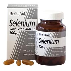 Selenium 100ug + Vitamin E 400