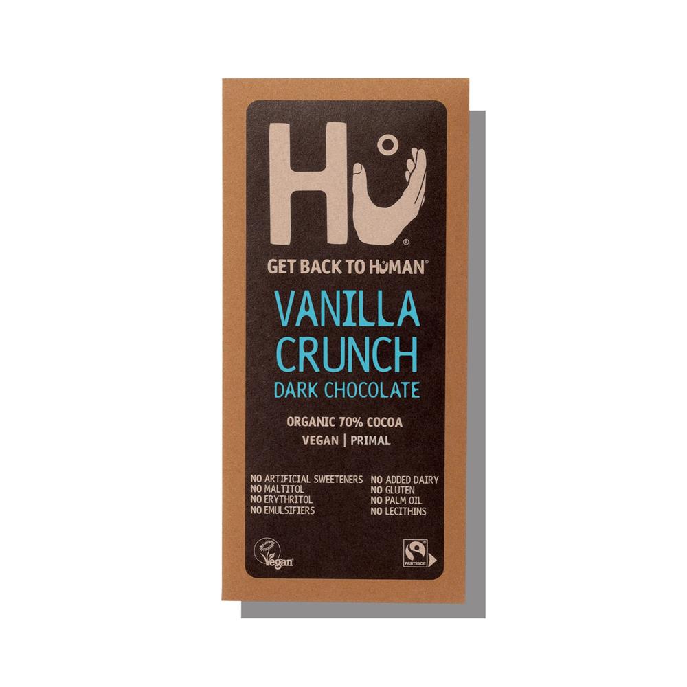 Hu Vanilla Crunch Dark Bar (Pack of 12)