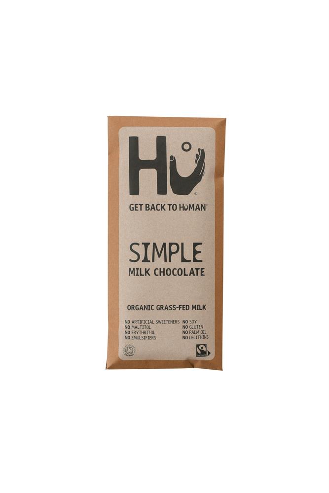 Simple Milk Chocolate Bar (Pack of 12)