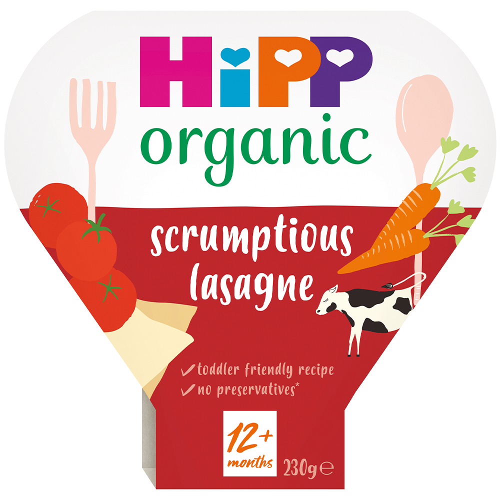 Organic Scrunptious Lasagne Tray Meal