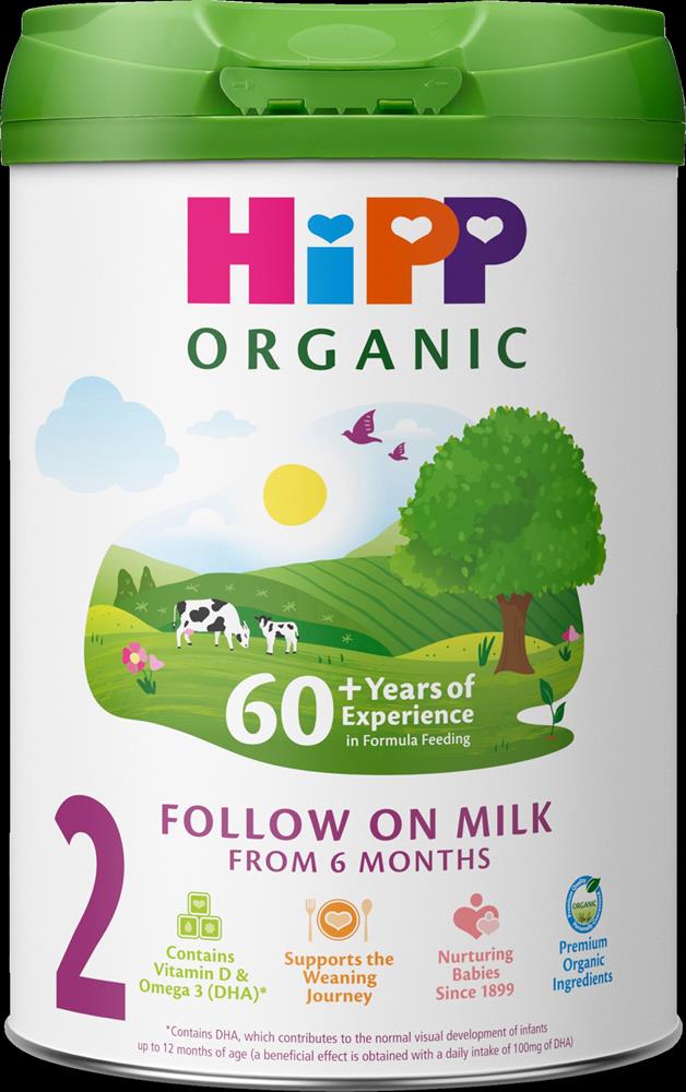 Organic 2 Follow on Baby Milk Powder Formula