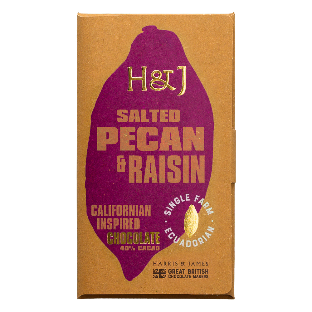 Salted Pecan & Raisin Bar (Pack of 2)