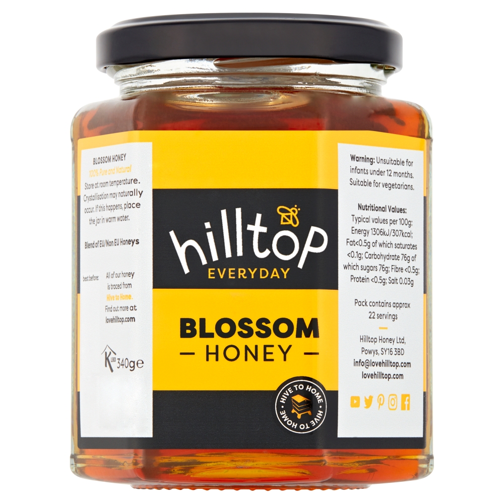 Hilltop Blossom Honey Jar
