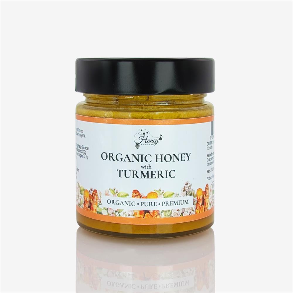 Organic Honey with Turmeric 300g