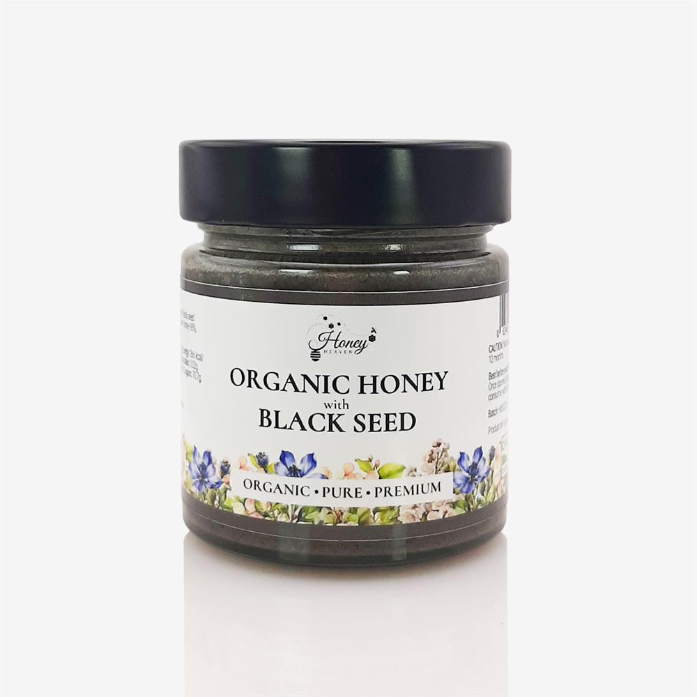 Organic Honey with Black Seed 300g